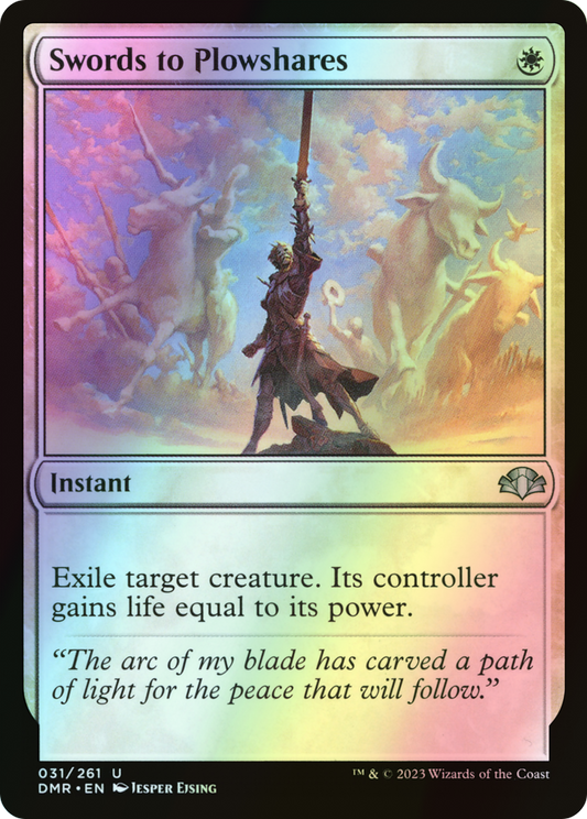 Swords to Plowshares (DMR) #31 [EN/F] s/o
