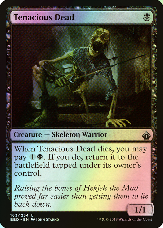 Tenacious Dead (BBD) #163 [EN/F] s/o