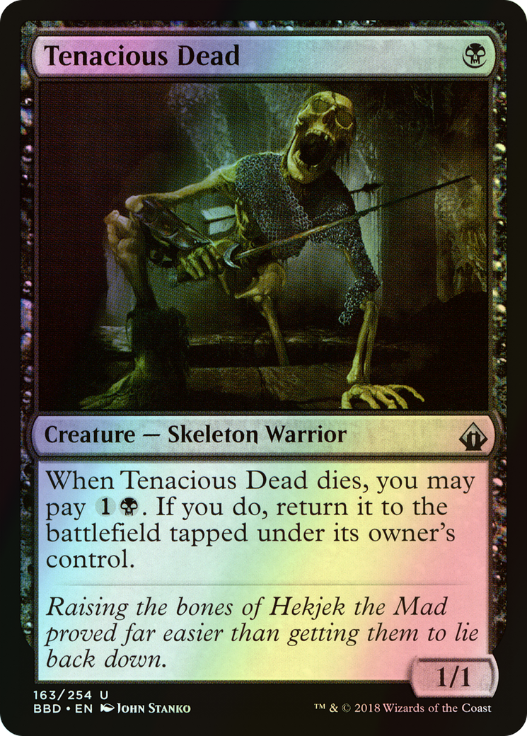 Tenacious Dead (BBD) #163 [EN/F] s/o