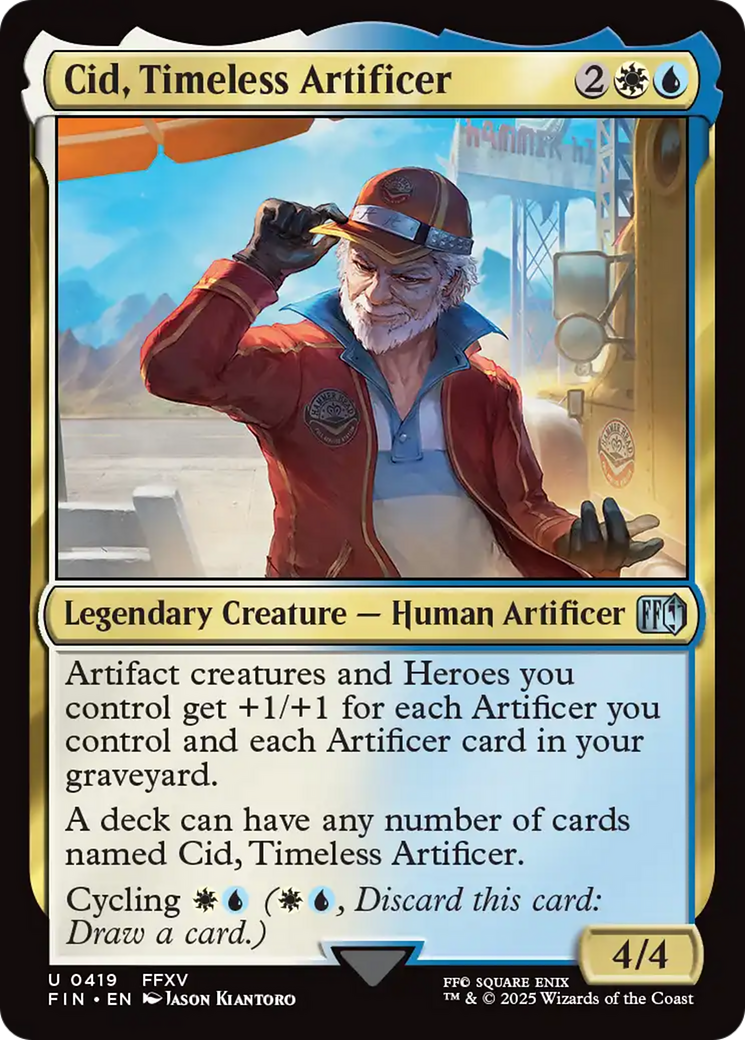 Cid, Timeless Artificer (FIN) #419 [EN/N]