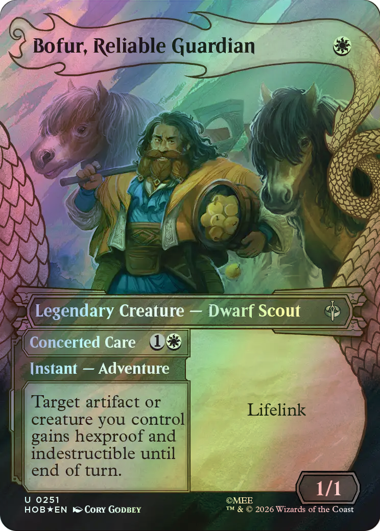 Bofur, Reliable Guardian // Concerted Care - Surge Foil (HOB) #251 [EN/F]