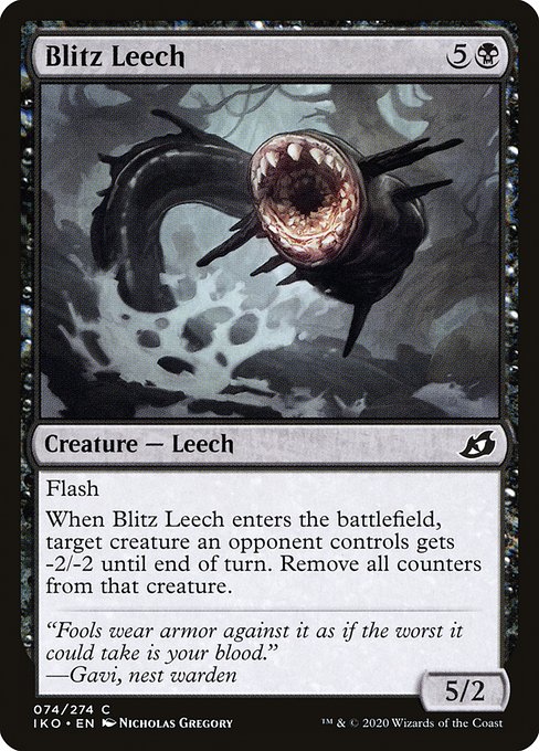 Blitz Leech (IKO) #74 [EN/N]