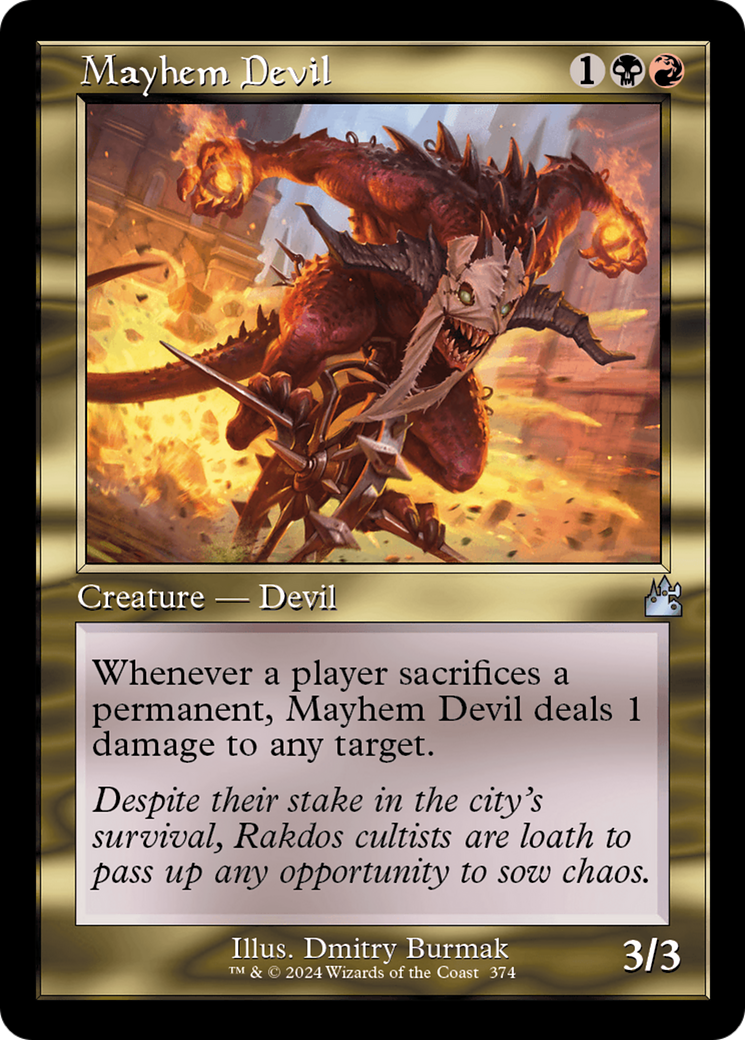 Mayhem Devil (RVR) #374 [EN/N] s/o