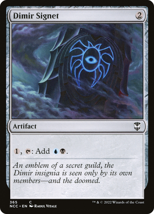 Dimir Signet (NCC) #365 [EN/N] s/o