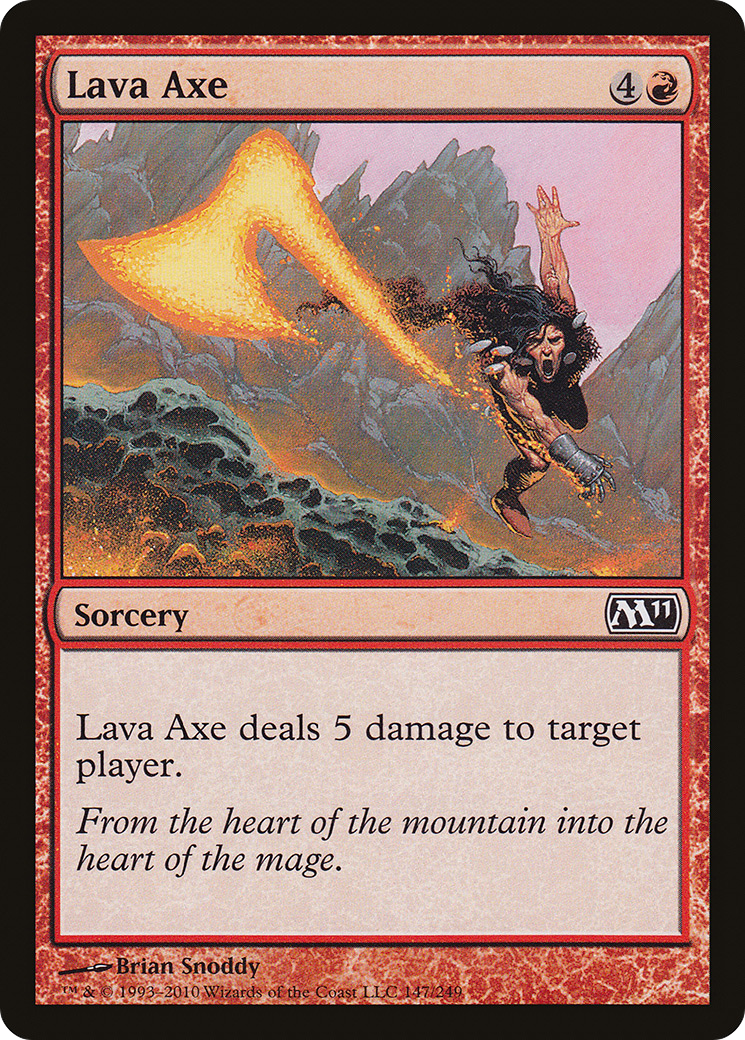 Lava Axe (M11) #147 [EN/N]