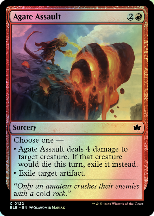 Agate Assault (BLB) #122 [EN/F]