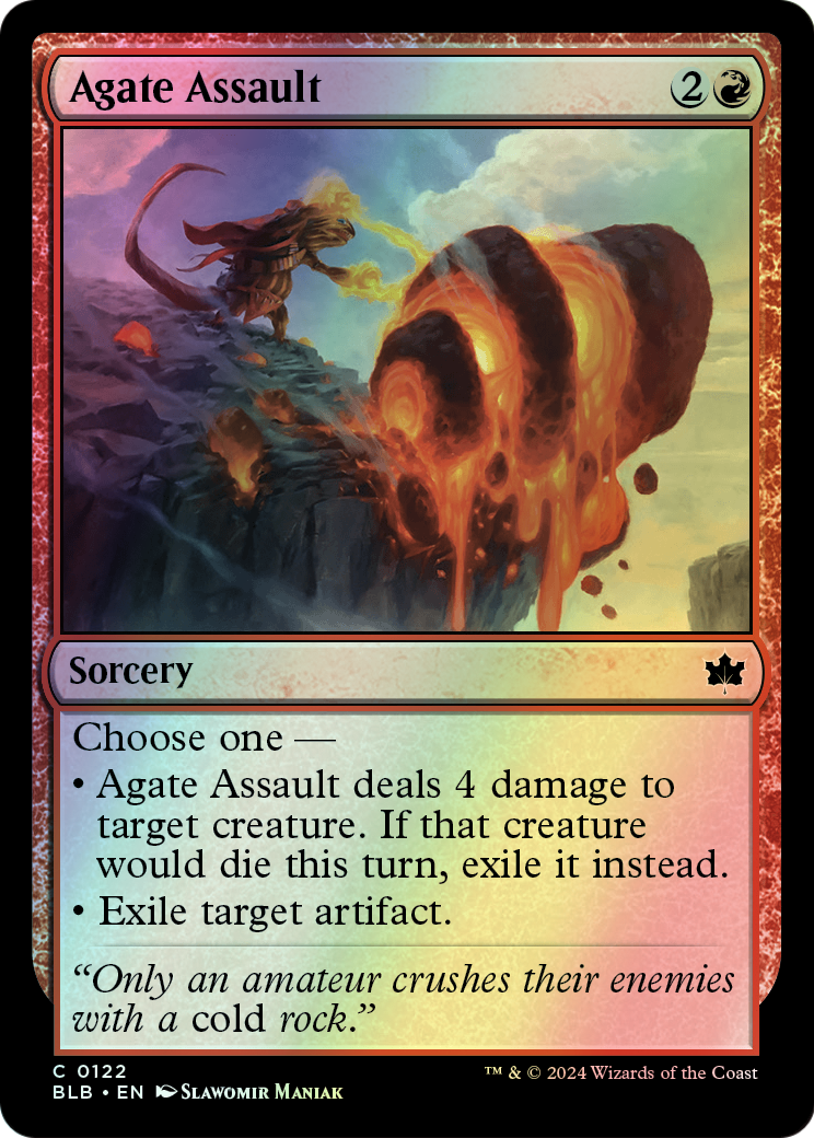 Agate Assault (BLB) #122 [EN/F]