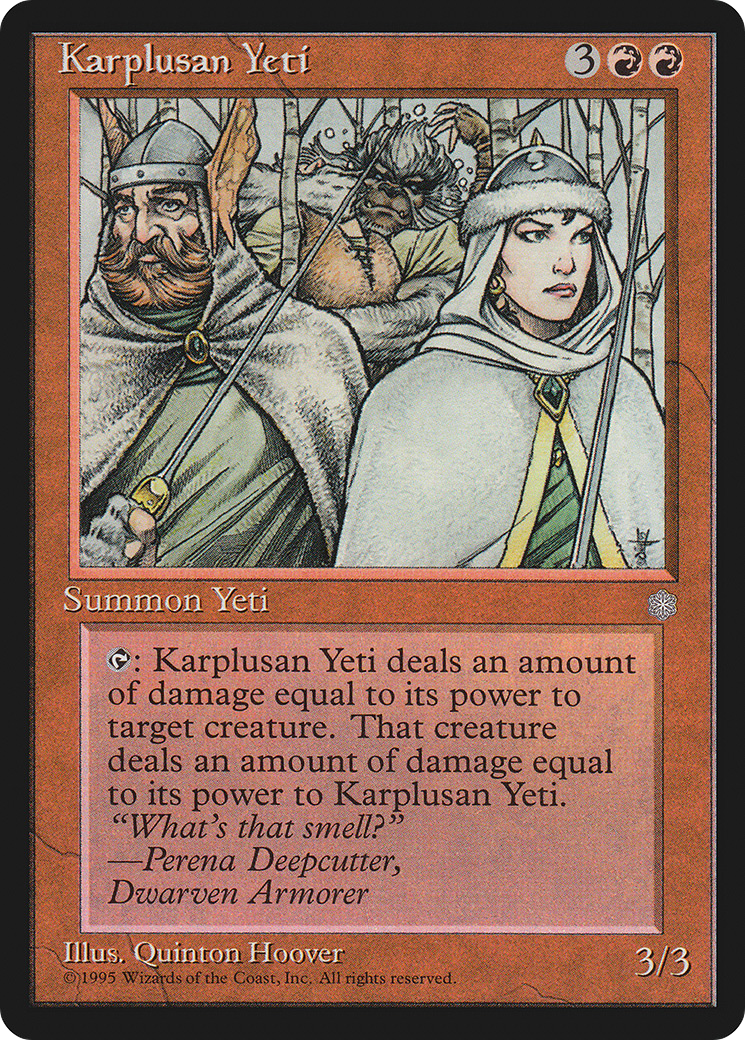Karplusan Yeti (ICE) #197 [EN/N]