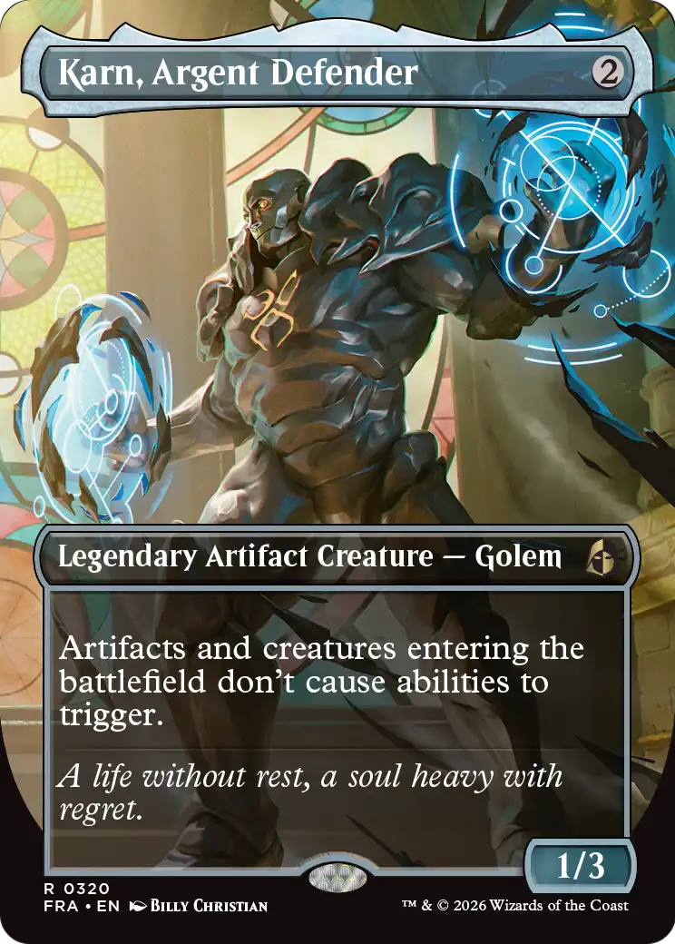Karn, Argent Defender (FRA) #320 [EN/N]