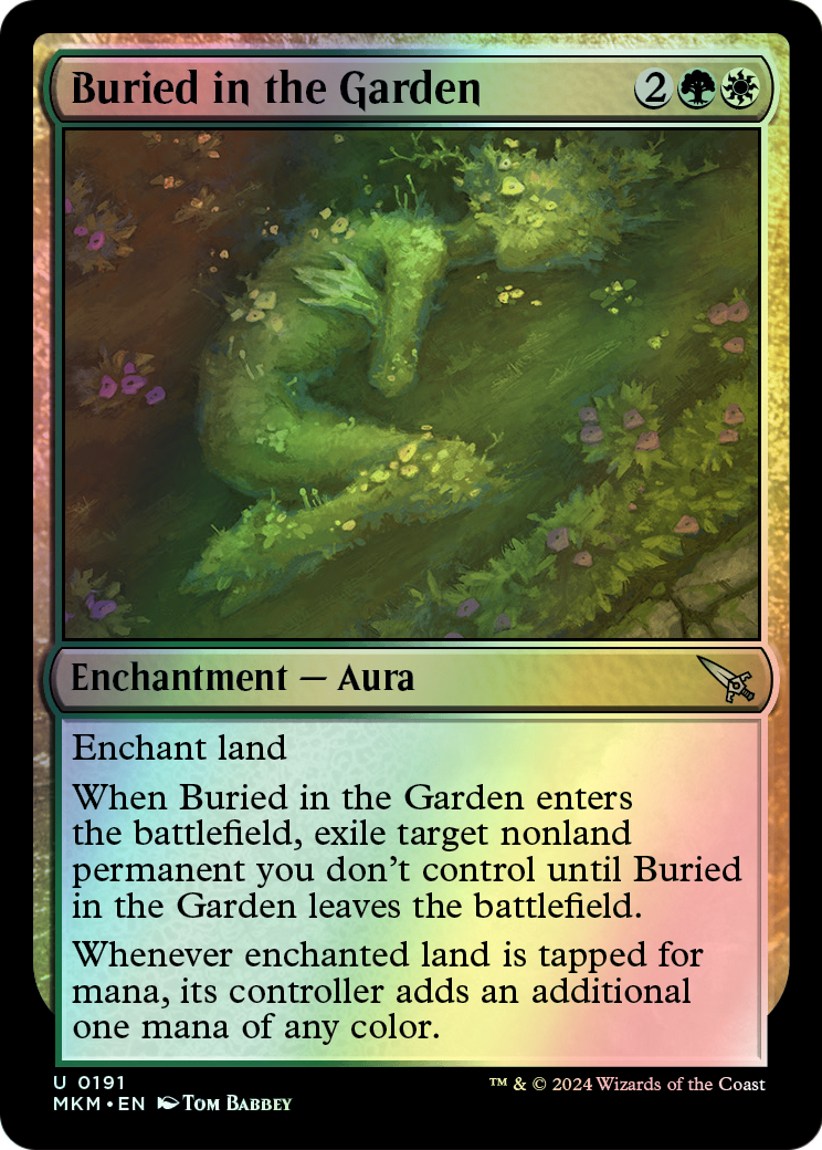 Buried in the Garden (MKM) #191 [EN/F] s/o