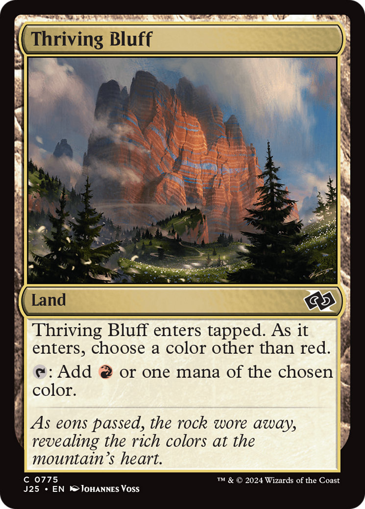 Thriving Bluff (J25) #775 [EN/N]