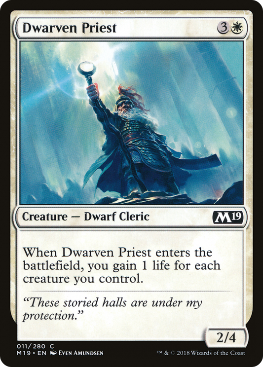 Dwarven Priest (M19) #11 [EN/N]