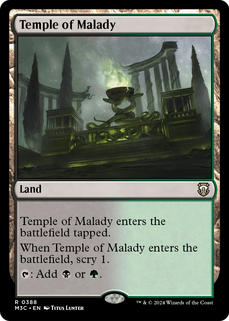 Temple of Malady (M3C) #388 [EN/N]