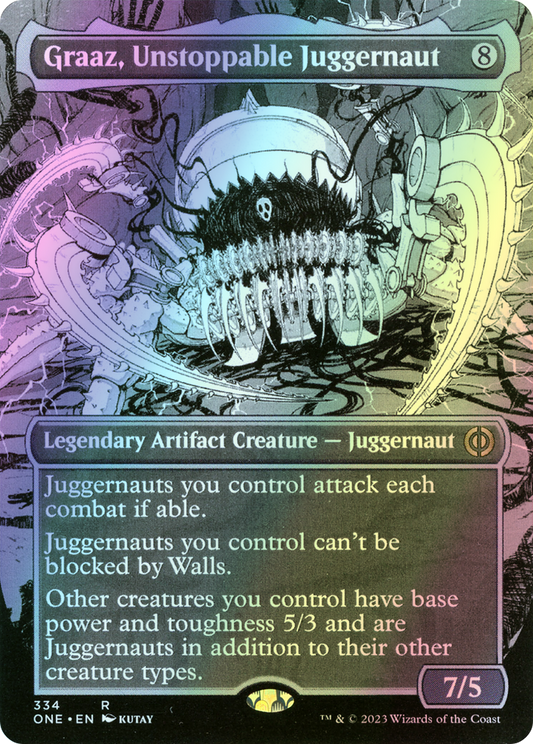 Graaz, Unstoppable Juggernaut (ONE) #334 [EN/F] s/o