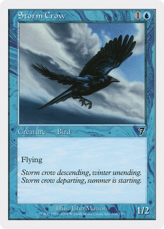 Storm Crow (7ED) #100 [EN/N]