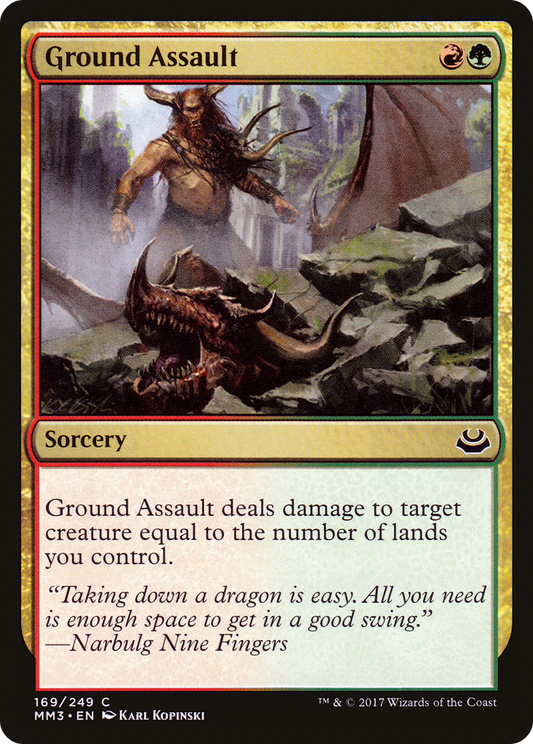 Ground Assault (MM3) #169 [EN/N] s/o