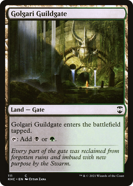 Golgari Guildgate (KHC) #111 [EN/N] s/o