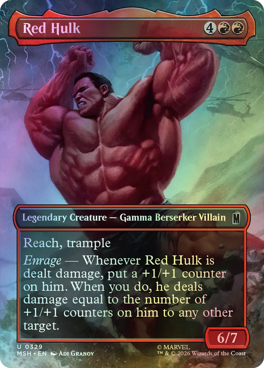 Red Hulk (MSH) #329 [EN/F]