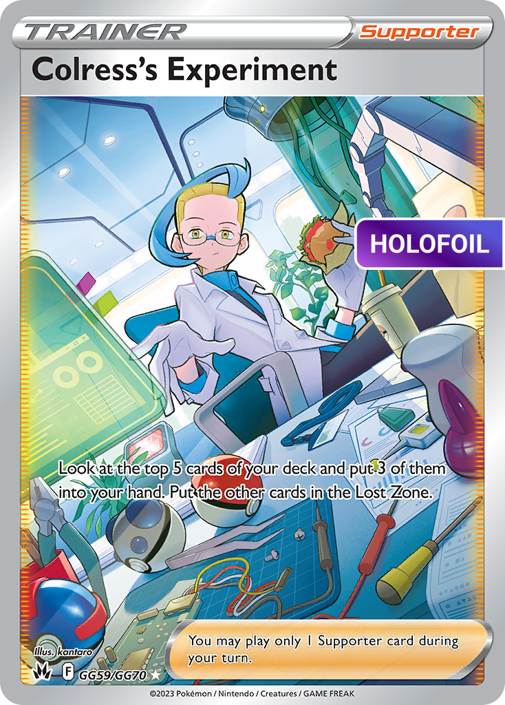 Colress's Experiment (CRZ:GG) #GG59 [EN/H] s/o