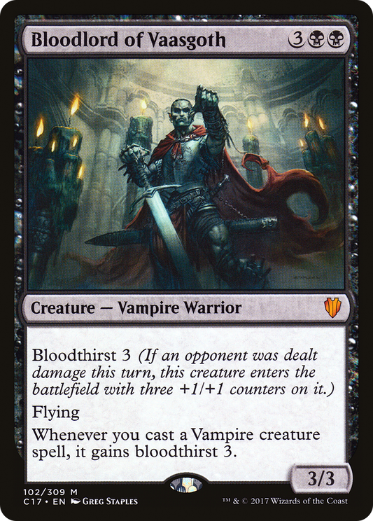 Bloodlord of Vaasgoth (C17) #102 [EN/N] s/o
