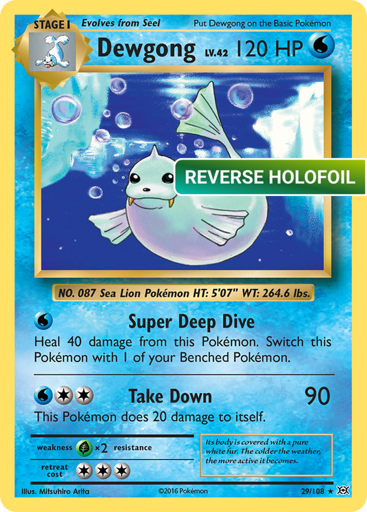 Dewgong (EVO) #29 [EN/R]