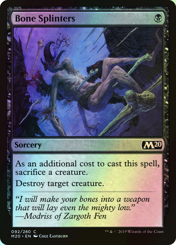 Bone Splinters (M20) #92 [EN/F]