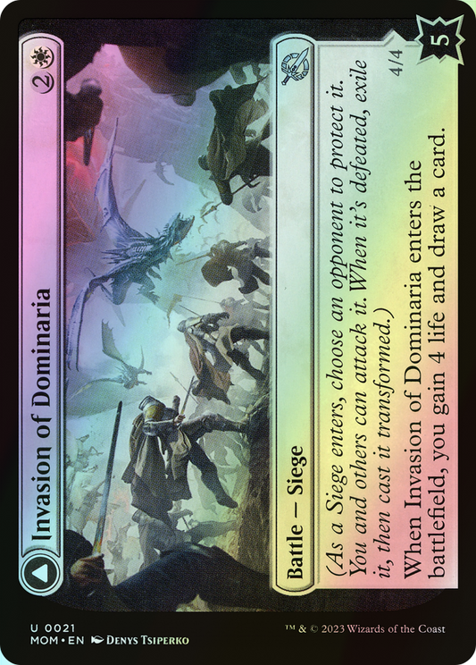 Invasion of Dominaria // Serra Faithkeeper (MOM) #21 [EN/F]