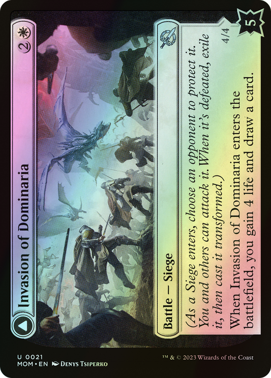 Invasion of Dominaria // Serra Faithkeeper (MOM) #21 [EN/F]