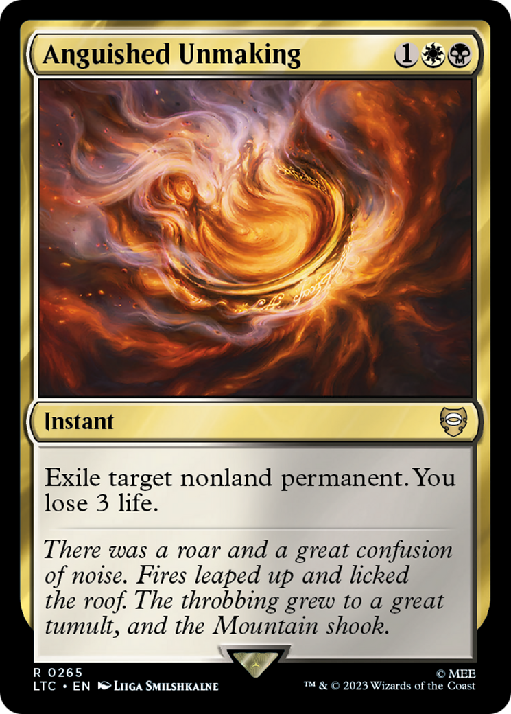 Anguished Unmaking (LTC) #265 [EN/N]