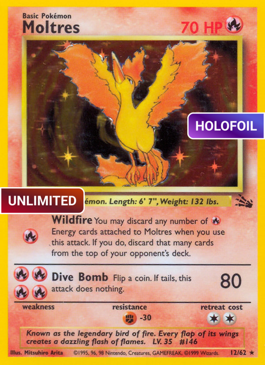 Moltres (12) (FO) #12 [EN/UH]