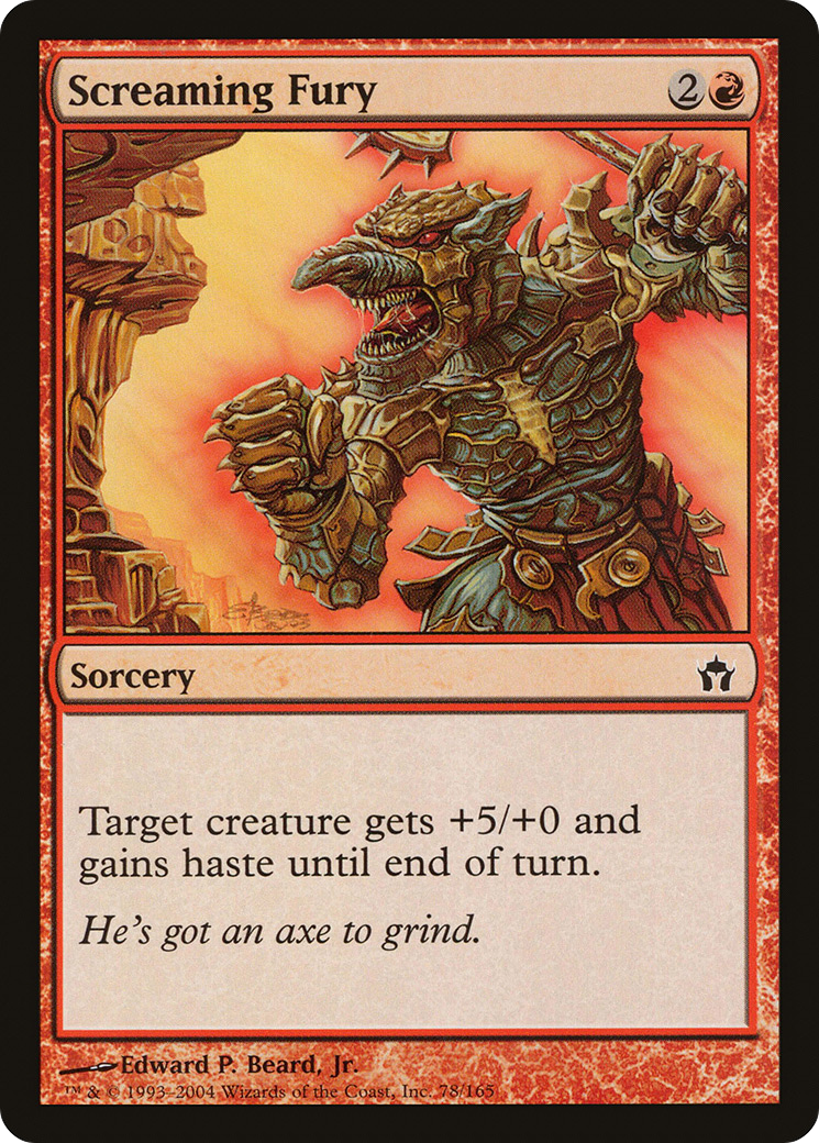 Screaming Fury (5DN) #78 [EN/N] s/o