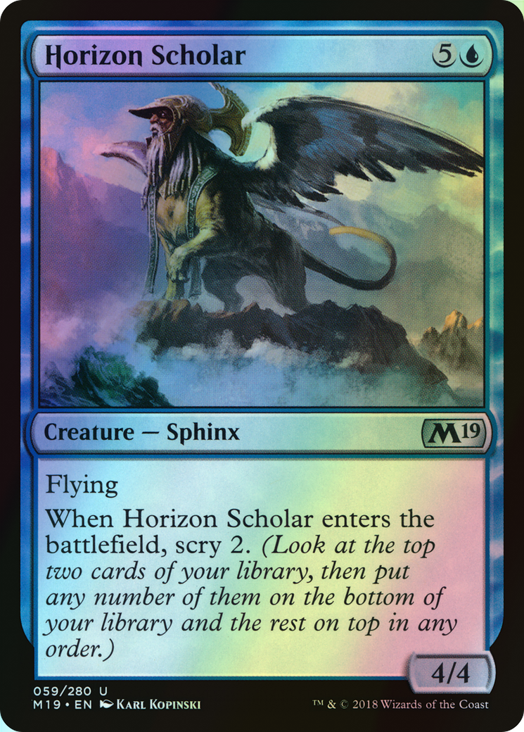 Horizon Scholar (M19) #59 [EN/F]