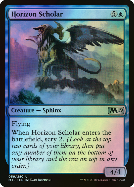 Horizon Scholar (M19) #59 [EN/F]