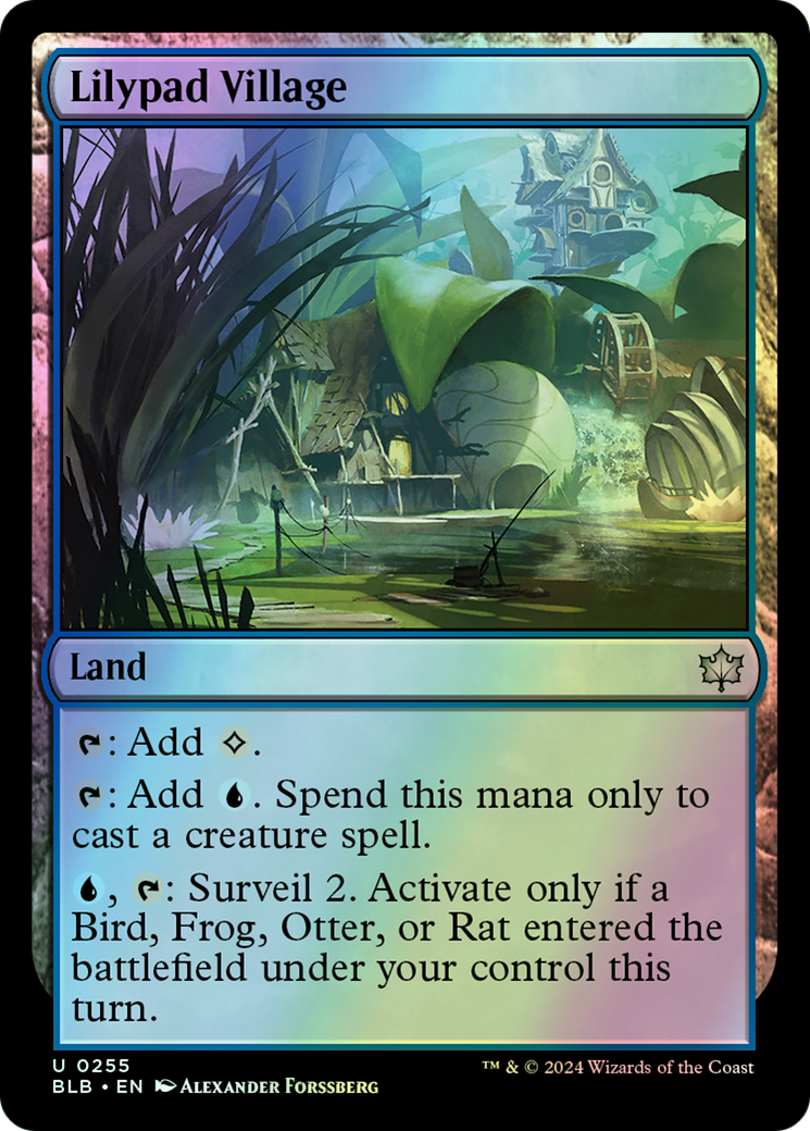 Lilypad Village (BLB) #255 [EN/F] s/o