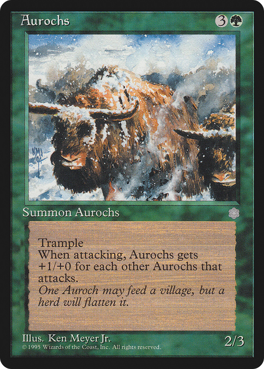 Aurochs (ICE) #225 [EN/N]