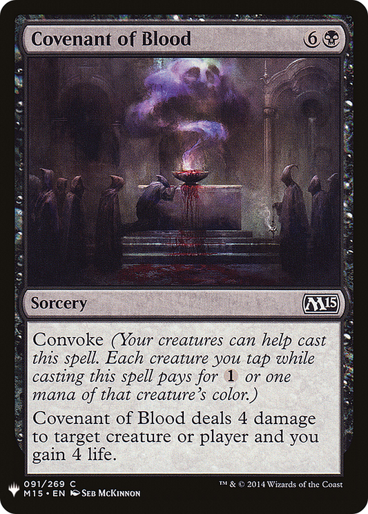 Covenant of Blood (PLST) #M15-91 [EN/N]