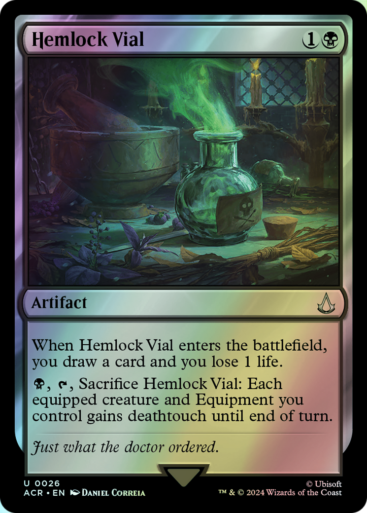 Hemlock Vial (ACR) #26 [EN/F]