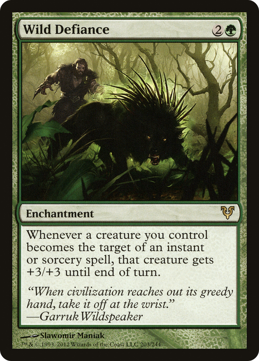 Wild Defiance (AVR) #203 [EN/N] s/o