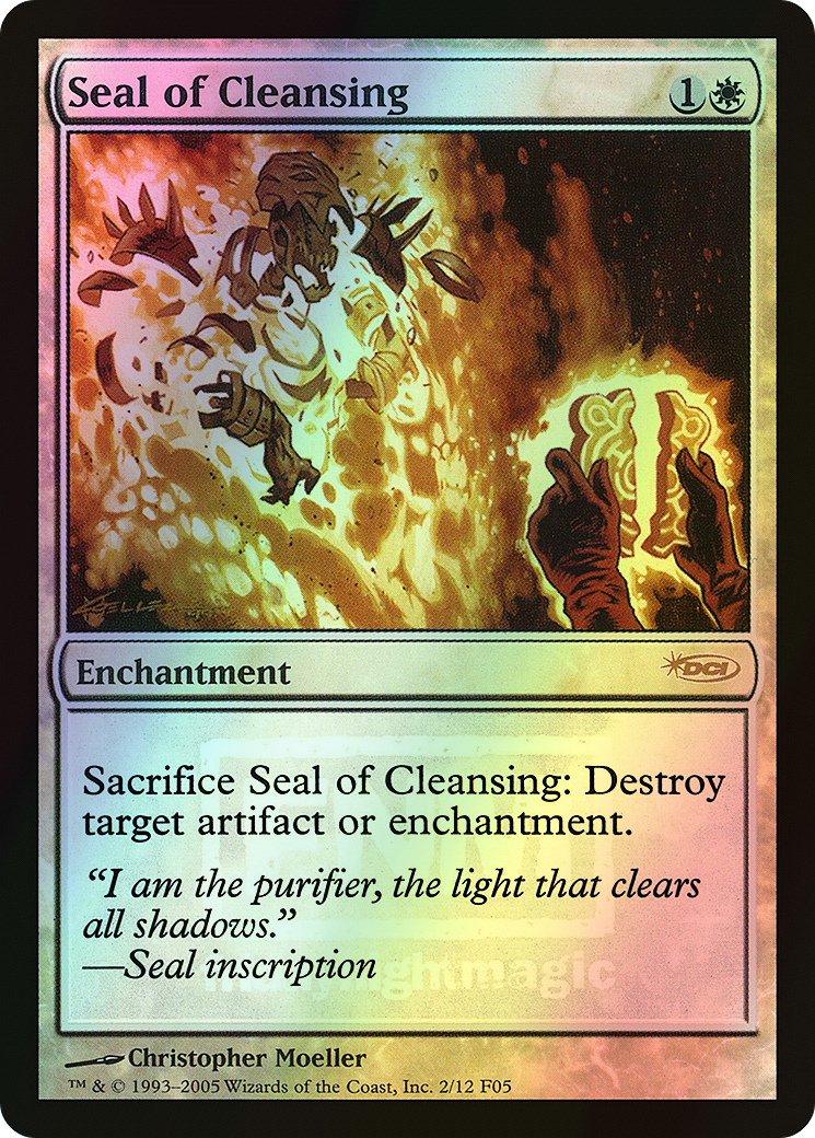 Seal of Cleansing (F05) #2 [EN/F]