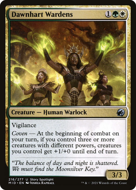 Dawnhart Wardens (MID) #216 [EN/N]