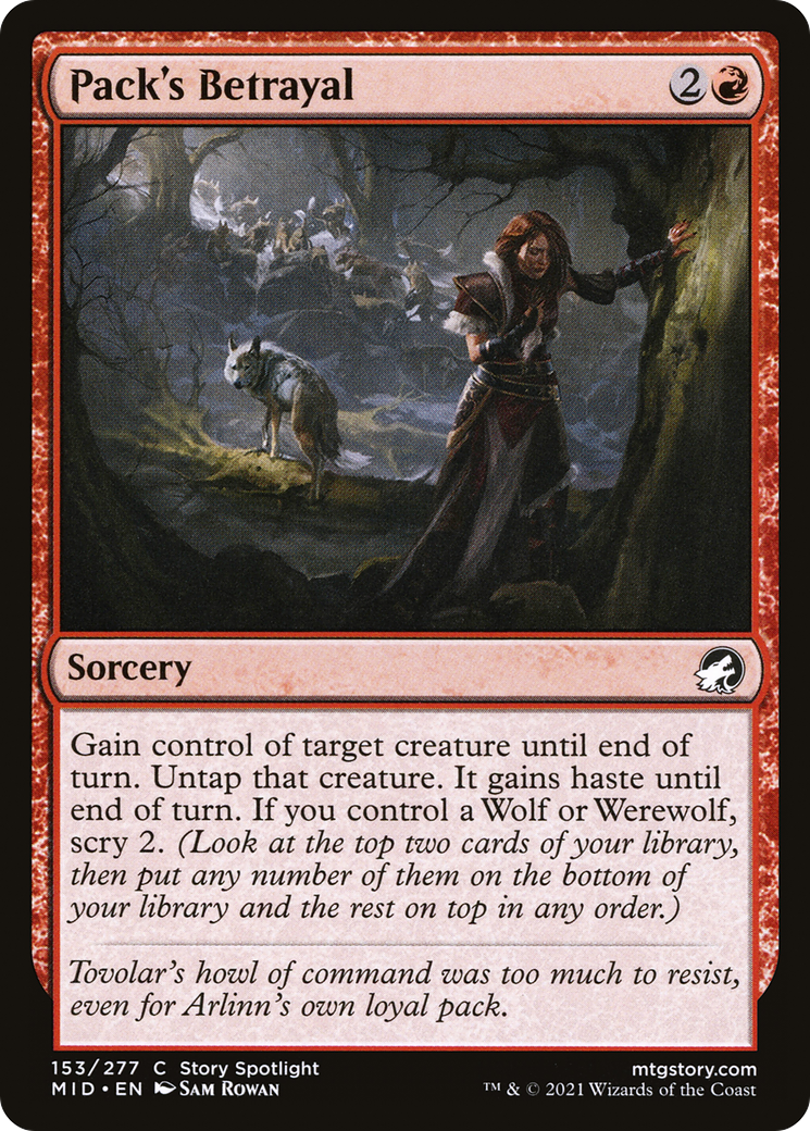 Pack's Betrayal (MID) #153 [EN/N] s/o