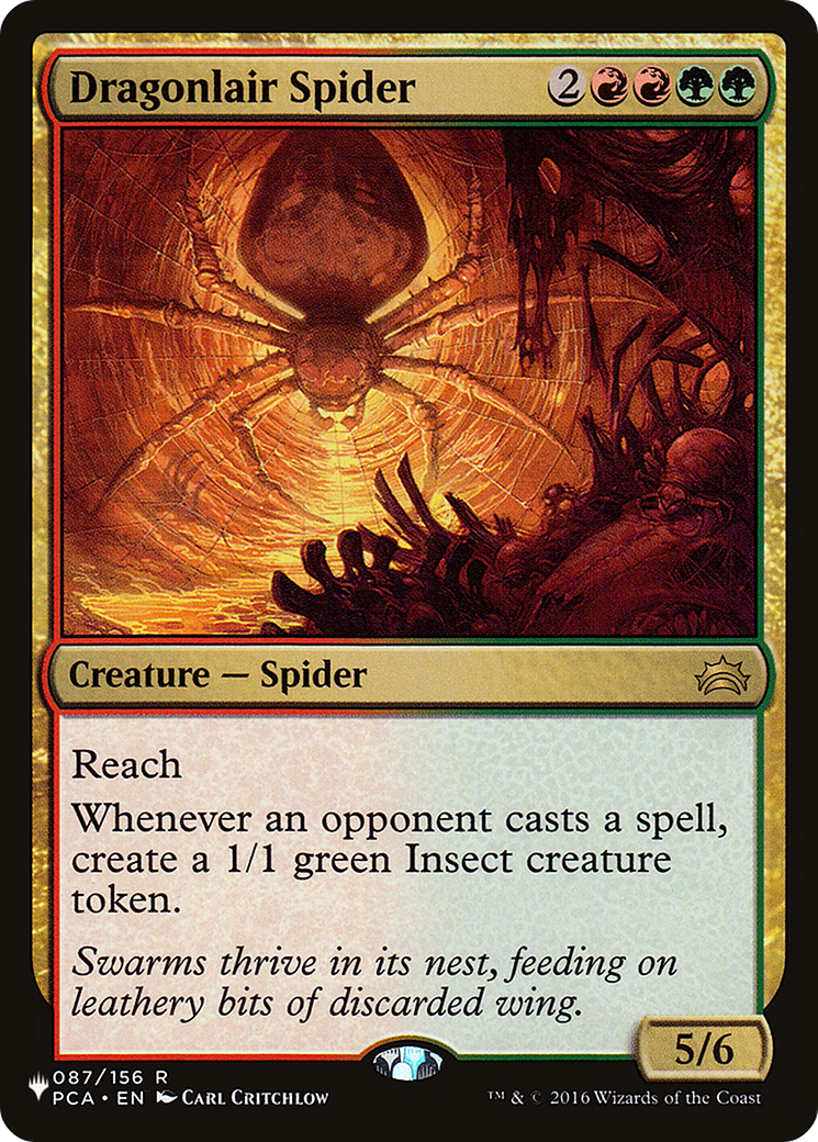 Dragonlair Spider (PLST) #PCA-87 [EN/N]