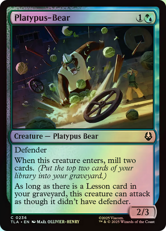 Platypus-Bear (TLA) #236 [EN/F] s/o