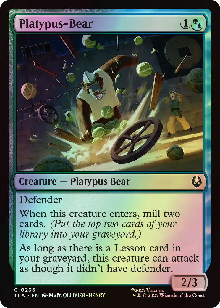 Platypus-Bear (TLA) #236 [EN/F] s/o