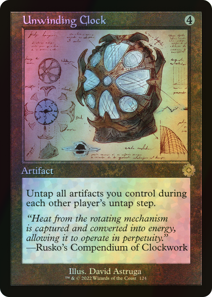 Unwinding Clock (BRR) #124 [EN/F]