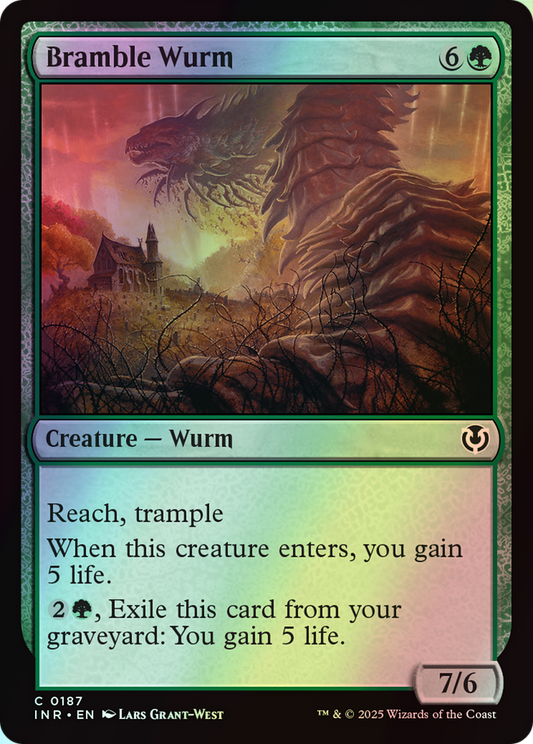 Bramble Wurm (INR) #187 [EN/F] s/o
