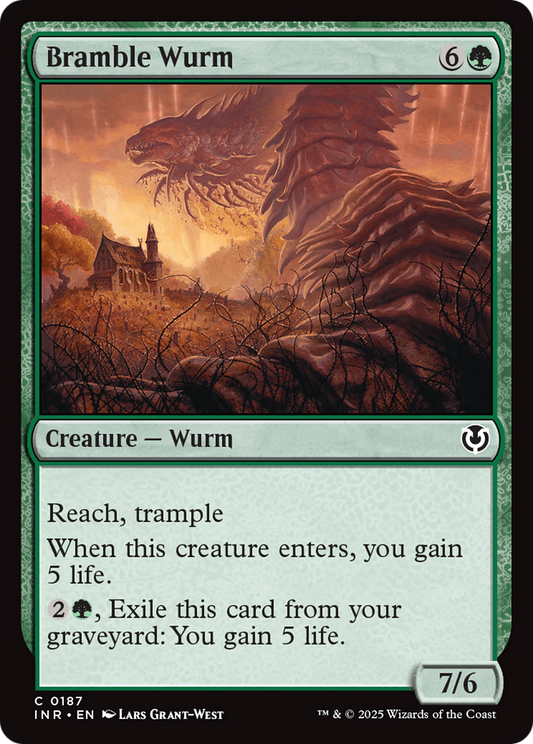 Bramble Wurm (INR) #187 [EN/N] s/o