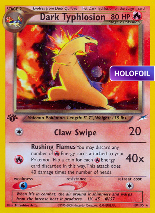 Dark Typhlosion (N4) #010 [EN/1EH]