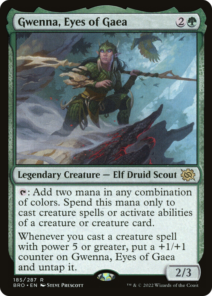 Gwenna, Eyes of Gaea (BRO) #185 [EN/N]