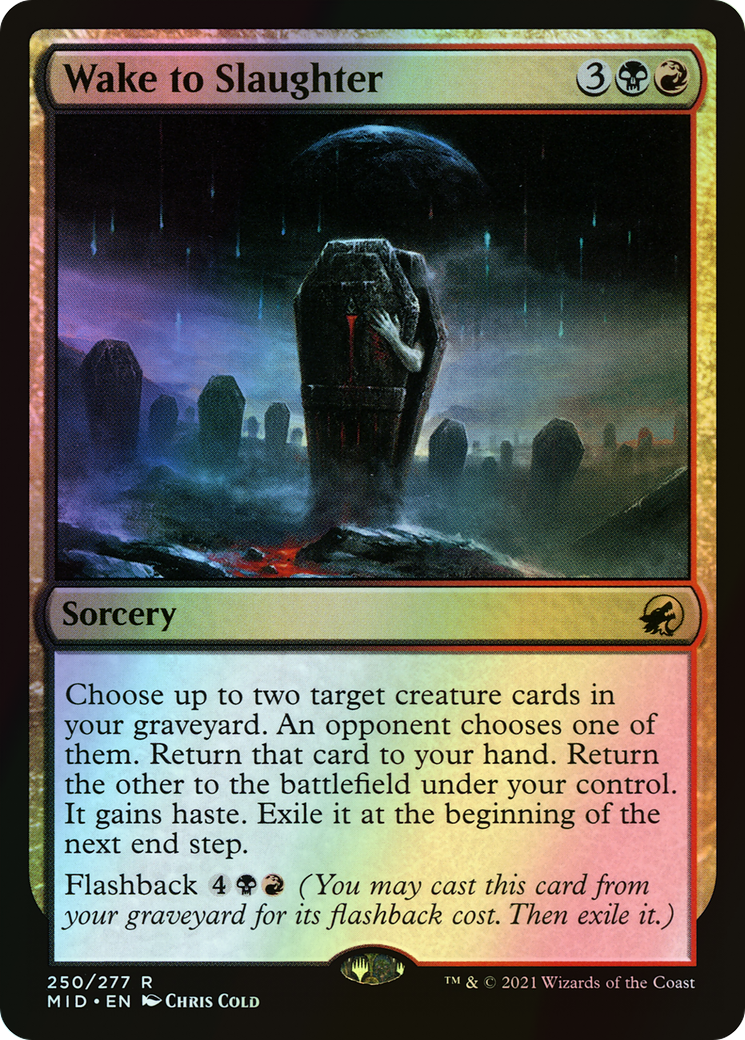 Wake to Slaughter (MID) #250 [EN/F]